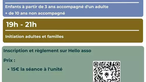 Stage escalade 